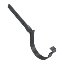 BRYZA STAL Hak skręcony do rynien 150 mm - CIEMNY GRAFIT